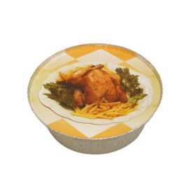Coperchio per Contenitore Alluminio 1900ml (500 Pezzi)