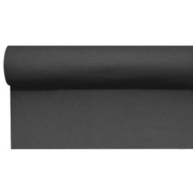 Rotolo Tovaglia Airlaid Nero 0,4x48m Pretagliati  (6 Pezzi)