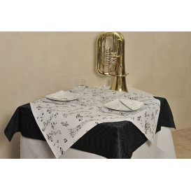 Tovaglia di Carta Taglio 1x1m "Musicale" 37g (400 Pezzi)