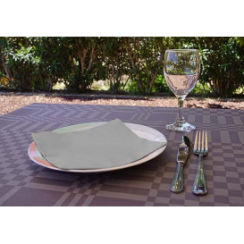Tovagliolo Airlaid Grigio 40x40cm (50 Pezzi)