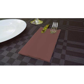 Tovagliolo Kanguro di Airlaid Marrone 40x40cm (480 Pezzi)