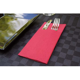 Tovagliolo Kanguro di Airlaid Rosso 40x40cm (480 Pezzi)