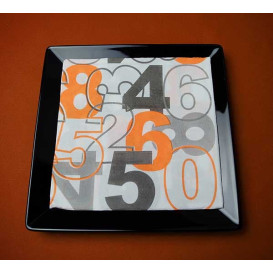 Tovagliolo di Carta "Num" Punta- Punta 40x40cm (50 Pezzi)