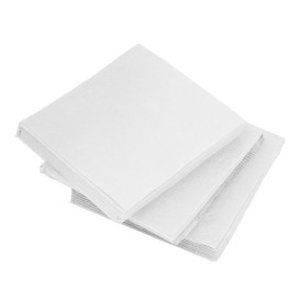 Tovagliolo di Carta micro-point Bianco 20x20cm (100 Pezzi)