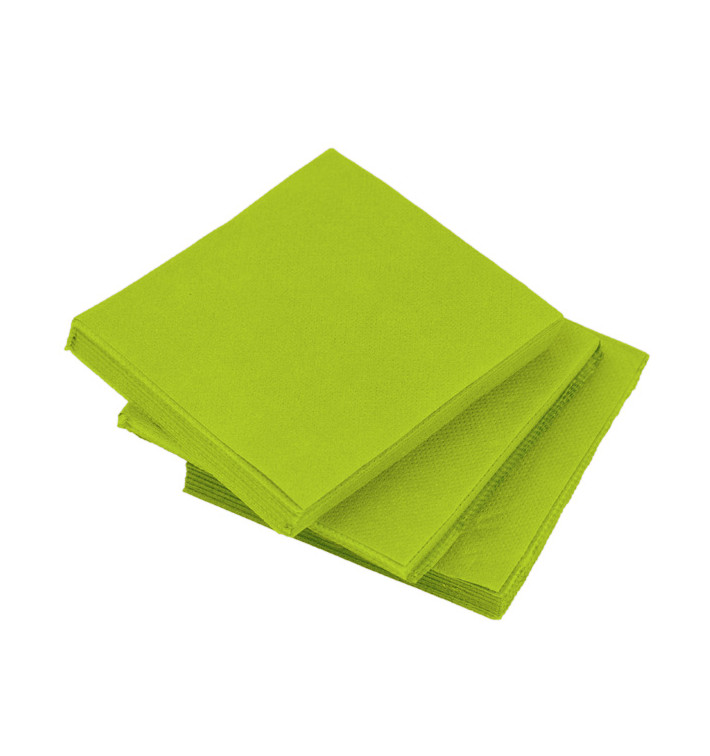 Tovagliolo di Carta micro-point Pistacchio 20x20cm (100 Pezzi) Tovagliolo di Carta micro-point Pistacchio 20x20cm (100 Pezzi)