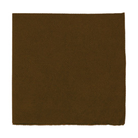 Tovagliolo di Carta micro-point Marrone 20x20cm (2400 Pezzi)