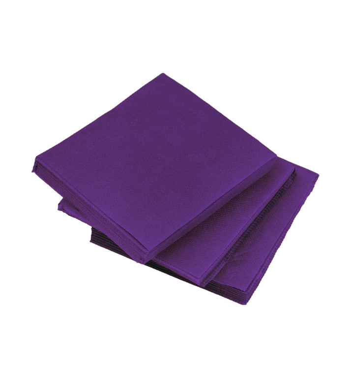 Tovagliolo di Carta micro-point Lilla 20x20cm (2400 Pezzi) Tovagliolo di Carta micro-point Lilla 20x20cm (2400 Pezzi)