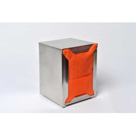 Tovagliolo di Carta Arancione 17x17cm (160 Pezzi)