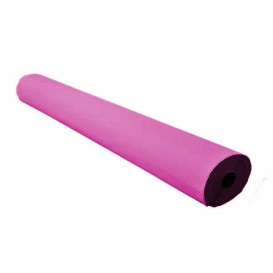 Tovaglia di Carta Rotolo Fucsia 1x100m 40g (6 Unità)