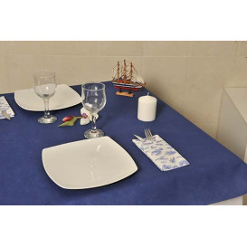 Tovaglia Non Tessuto Blu Marino 120x120cm(150 Pezzi)