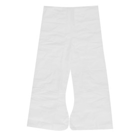 Pantalone Pressoterapia in TNT di PP Plastificato Bianco (100 Pezzi)