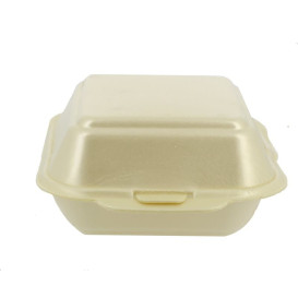 Contenitori Hamburger in Polistirolo Grande Champagne (125 Pezzi)