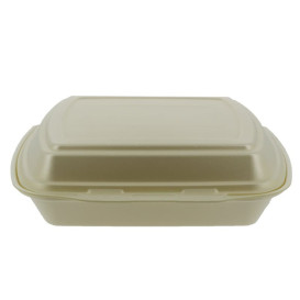 Contenitori Polistirolo MenuBOX 1C. Champagne 240x210x70mm (250 Pezzi)