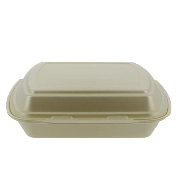 Contenitori Polistirolo MenuBOX 1C. Champagne 240x210x70mm (250 Pezzi) Contenitori Polistirolo MenuBOX 1C. Champagne 240x210x70mm (250 Pezzi)