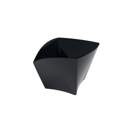 Coppette Degustazione Curve PS Nero 90 ml (25 Pezzi)