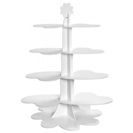 Alzatina "Cloud" per Fingerfood 75cm (1 Pezzi)
