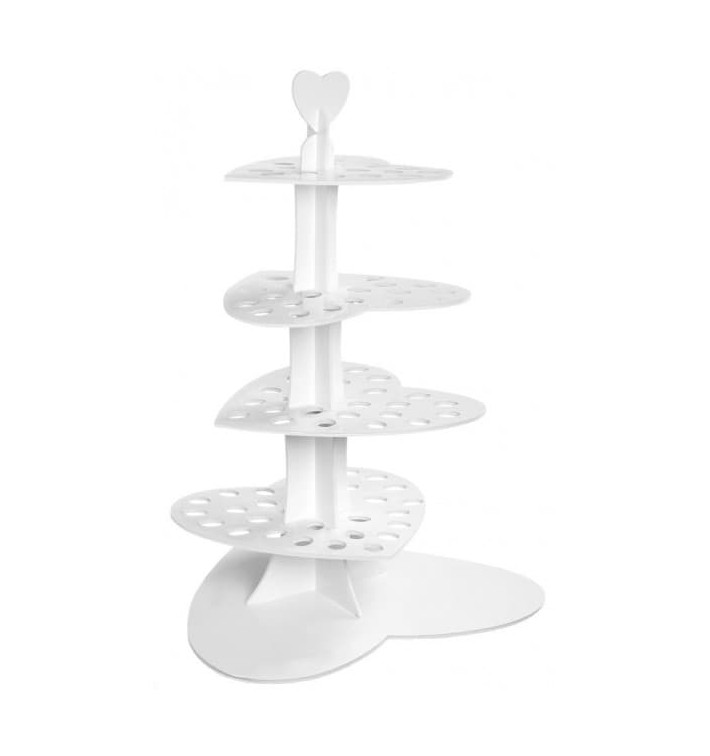 Alzatina "Love" per Coni e Fingerfood 75cm (5 Pezzi) Alzatina "Love" per Coni e Fingerfood 75cm (5 Pezzi)