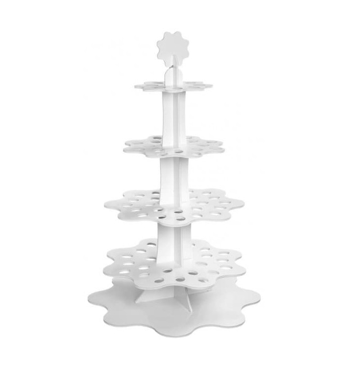 Alzatina "Flower" per Coni e Fingerfood 75cm (5 Pezzi) Alzatina "Flower" per Coni e Fingerfood 75cm (5 Pezzi)