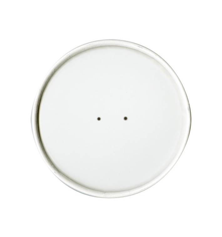 Coperchio Piatto di Carta Bianca Ø9,8cm (25 pezzi) Coperchio Piatto di Carta Bianca Ø9,8cm (25 pezzi)