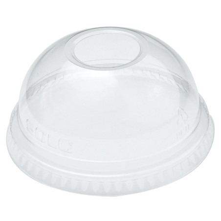 Coperchio Cupola con Foro PET Glas Ø7,8cm (1000 Pezzi)