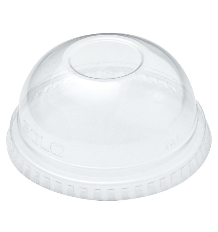 Coperchio Cupola Chiuso PET Glas Ø7,4cm (2500 Pezzi) Coperchio Cupola Chiuso PET Glas Ø7,4cm (2500 Pezzi)