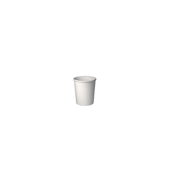 Coppette di Carta Bianca 32Oz/946ml Ø11,7cm (500 Pezzi) Coppette di Carta Bianca 32Oz/946ml Ø11,7cm (500 Pezzi)