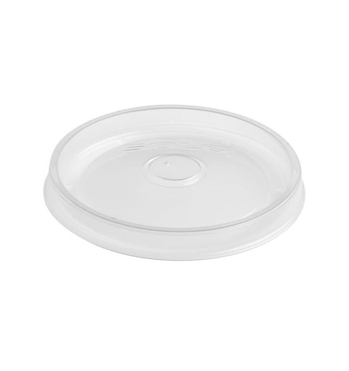 Coperchio Piatto Plastica PP Traslucida Ø9,1cm (500 pezzi)