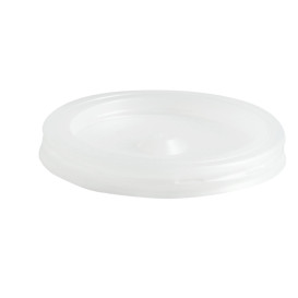 Mini Coperchio di Plastica PS Bicchiere 80/100ml Ø5,7cm (2400 Pezzi)