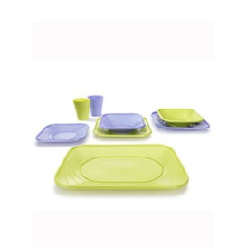 Bicchiere di Plastica PP "X-Table" Lime 320ml (128 Pezzi)