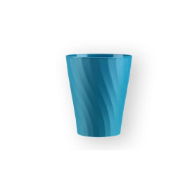 Bicchiere di Plastica PP "X-Table" Turchese 320ml (8 Pezzi)