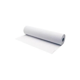 Rotolo Carta Pretagliata Lettini 0.58x70m Bianco (6 Pezzi)