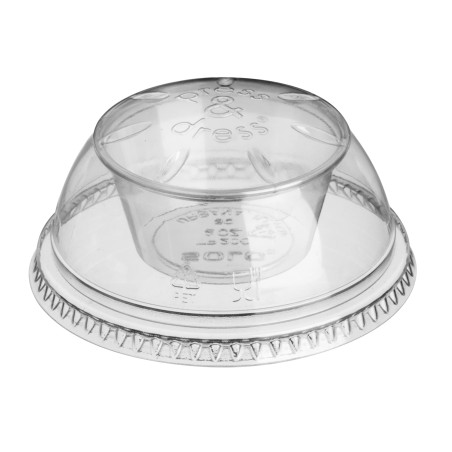 Coperchio con Coppette PET "Press&Dress" Ø9,2cm (500 Pezzi)