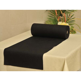 Tovaglia Rotolo Non Tessuto Pretagliati 0,4x48m 50g Nero (6 Pezzi)