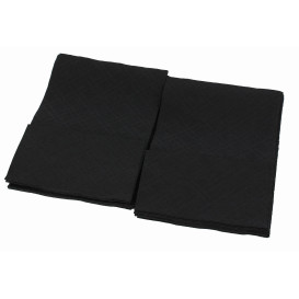 Tovagliolo di Carta Nero 17x17cm (4800 Pezzi)