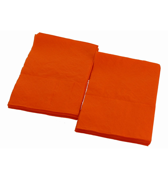 Tovagliolo di Carta Arancione 17x17cm (4800 Pezzi) Tovagliolo di Carta Arancione 17x17cm (4800 Pezzi)