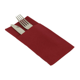 Tovagliolo Kanguro di Airlaid Rosso 40x40cm (30 Pezzi)