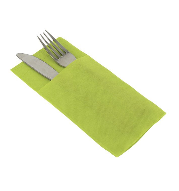 Tovagliolo Kanguro di Airlaid Pistacchio 40x40cm (30 Pezzi) Tovagliolo Kanguro di Airlaid Pistacchio 40x40cm (30 Pezzi)
