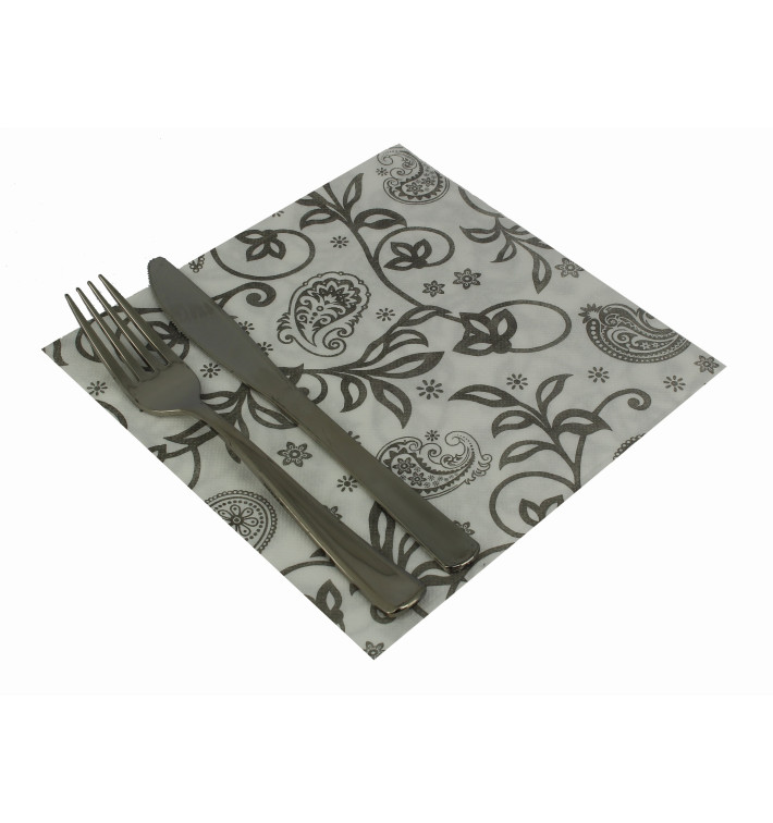 Tovagliolo di Carta "Cachemire" Punta- Punta 40x40cm (600 Pezzi) Tovagliolo di Carta "Cachemire" Punta- Punta 40x40cm (600 Pezzi)