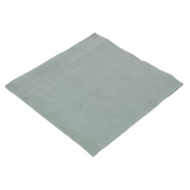 Tovagliolo di Carta 40x40cm Grigio Punta- Punta (50 Pezzi)