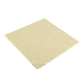 Tovagliolo Airlaid Crema 40x40cm (50 Pezzi)