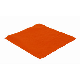 Tovagliolo di Carta Arancione 33x33cm 1 Veli (70 Pezzi)