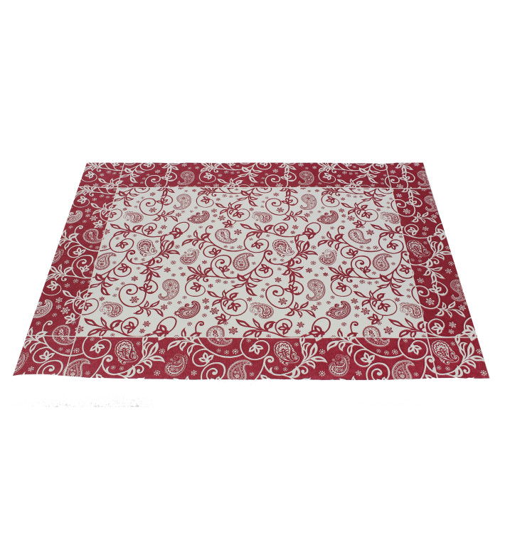 Tovaglietta di Carta 30x40cm "Cachemire" Bordò 50g (2500 Pezzi) Tovaglietta di Carta 30x40cm "Cachemire" Bordò 50g (2500 Pezzi)