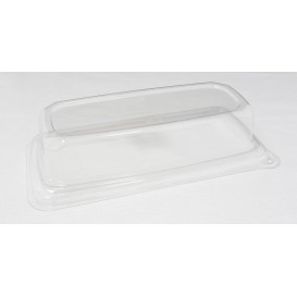 Coperchio PET Vassoi Canna da Zucchero 24x11x5cm (50 Pezzi)