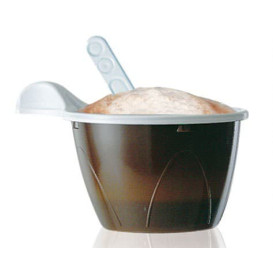 Tazze di Plastica PS Cioccolato 100 ml (20 Pezzi)