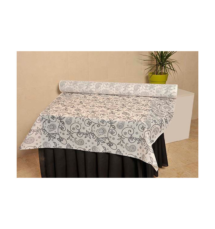 Tovaglia Rotolo Non Tessuto "Cachemire" 1,2x50m 50g (6 Pezzi) Tovaglia Rotolo Non Tessuto "Cachemire" 1,2x50m 50g (6 Pezzi)