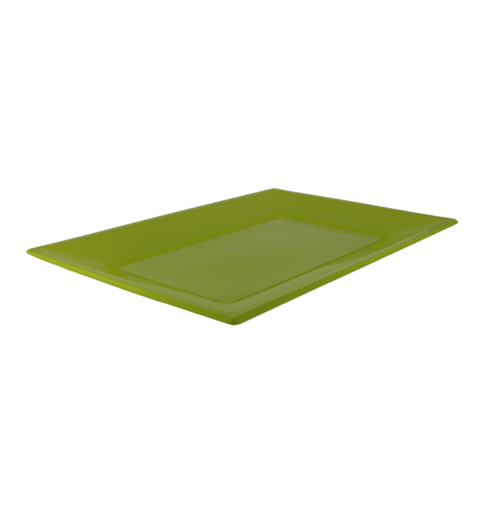 Vassoio Plastica Pistacchio 330x225mm (180 Pezzi) Vassoio Plastica Pistacchio 330x225mm (180 Pezzi)