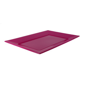 Vassoio Plastica Fucsia 330x225mm (25 Pezzi)