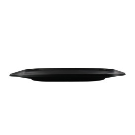 Vassoio di Plastica PP "X-Table" Nero 330x230mm (60 Pezzi)