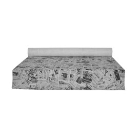 Tovaglia Carta Rotolo "Stampa" Bianco 1,2x100m 37g (1 Unità)