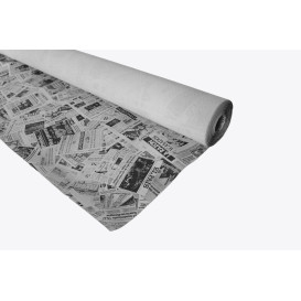 Tovaglia Carta Rotolo "Stampa" Bianco 1,2x100m 37g (1 Unità)